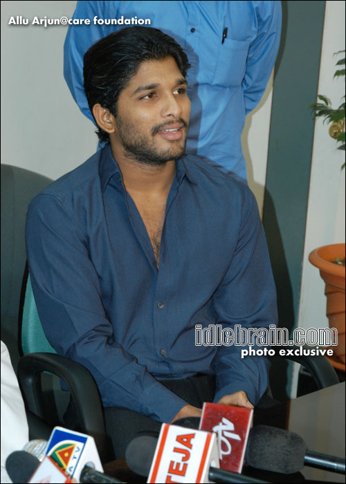 Allu Arjun donates