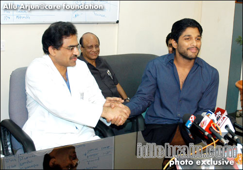 Allu Arjun donates