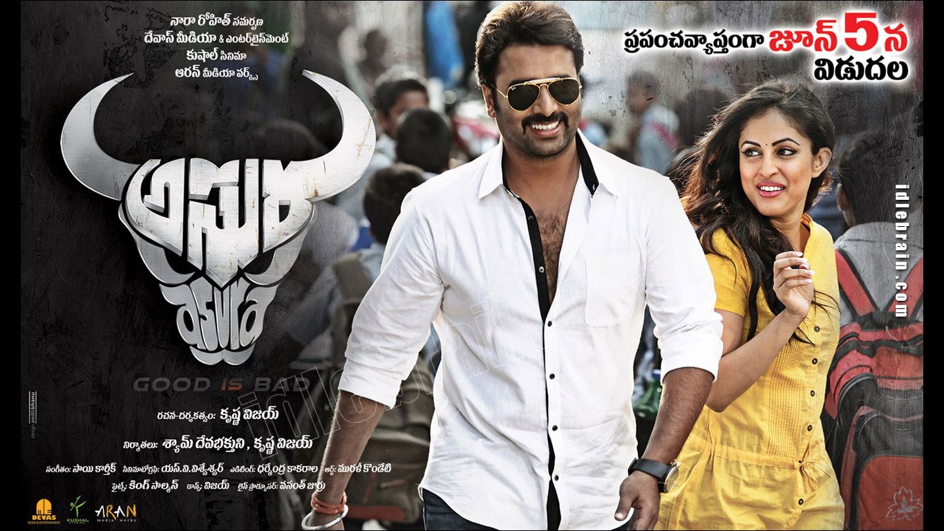 Asura wallpapers - Telugu cinema posters -  Nara Rohit